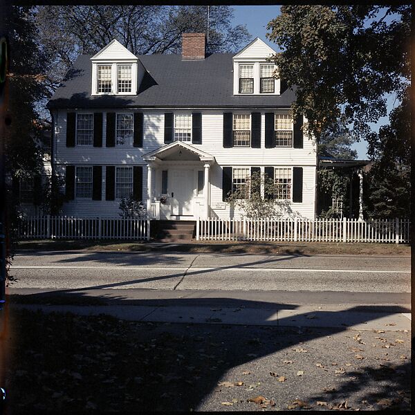 [553 Views of Houses for Time-Life Project "Americana"], Walker Evans (American, St. Louis, Missouri 1903–1975 New Haven, Connecticut), Color film transparency