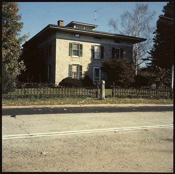 [553 Views of Houses for Time-Life Project "Americana"], Walker Evans (American, St. Louis, Missouri 1903–1975 New Haven, Connecticut), Color film transparency