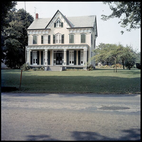 [553 Views of Houses for Time-Life Project "Americana"], Walker Evans (American, St. Louis, Missouri 1903–1975 New Haven, Connecticut), Color film transparency