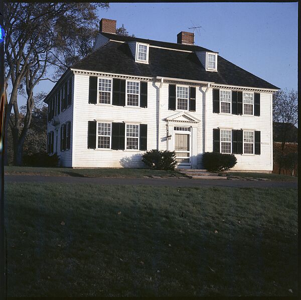 [553 Views of Houses for Time-Life Project "Americana"], Walker Evans (American, St. Louis, Missouri 1903–1975 New Haven, Connecticut), Color film transparency