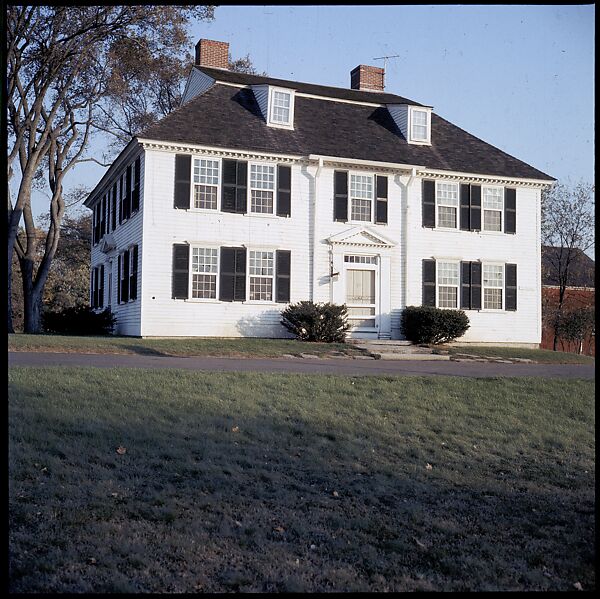 [553 Views of Houses for Time-Life Project "Americana"], Walker Evans (American, St. Louis, Missouri 1903–1975 New Haven, Connecticut), Color film transparency