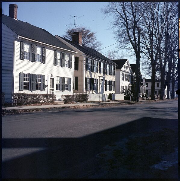 [553 Views of Houses for Time-Life Project "Americana"], Walker Evans (American, St. Louis, Missouri 1903–1975 New Haven, Connecticut), Color film transparency