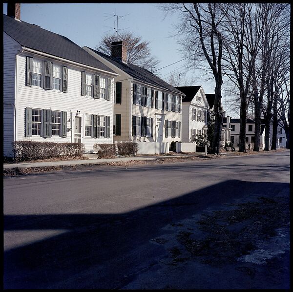 [553 Views of Houses for Time-Life Project "Americana"], Walker Evans (American, St. Louis, Missouri 1903–1975 New Haven, Connecticut), Color film transparency