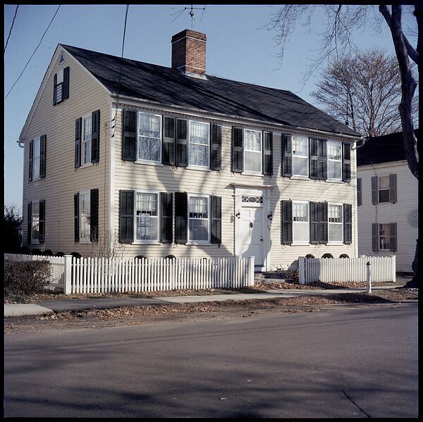 [553 Views of Houses for Time-Life Project "Americana"], Walker Evans (American, St. Louis, Missouri 1903–1975 New Haven, Connecticut), Color film transparency