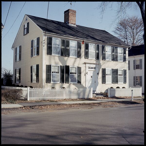 [553 Views of Houses for Time-Life Project "Americana"], Walker Evans (American, St. Louis, Missouri 1903–1975 New Haven, Connecticut), Color film transparency