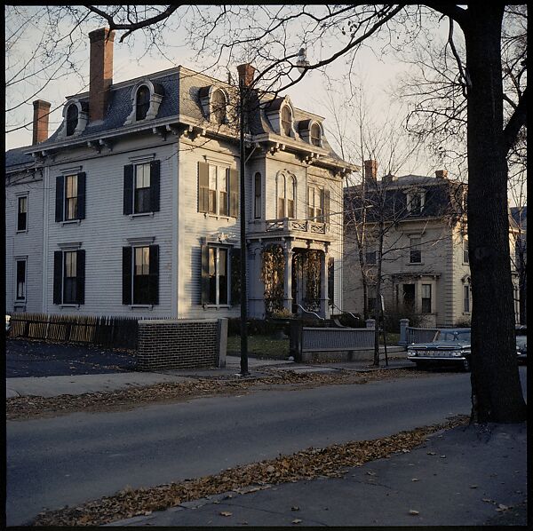 [553 Views of Houses for Time-Life Project "Americana"], Walker Evans (American, St. Louis, Missouri 1903–1975 New Haven, Connecticut), Color film transparency