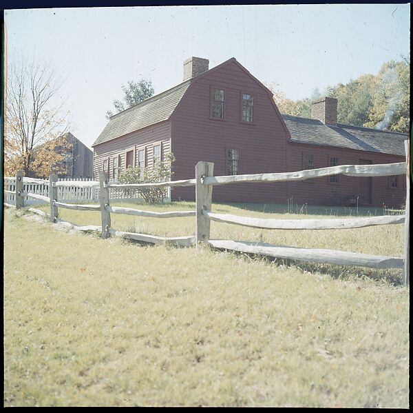 [553 Views of Houses for Time-Life Project "Americana"], Walker Evans (American, St. Louis, Missouri 1903–1975 New Haven, Connecticut), Color film transparency