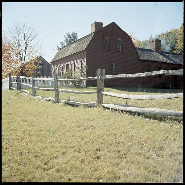[553 Views of Houses for Time-Life Project "Americana"], Walker Evans (American, St. Louis, Missouri 1903–1975 New Haven, Connecticut), Color film transparency