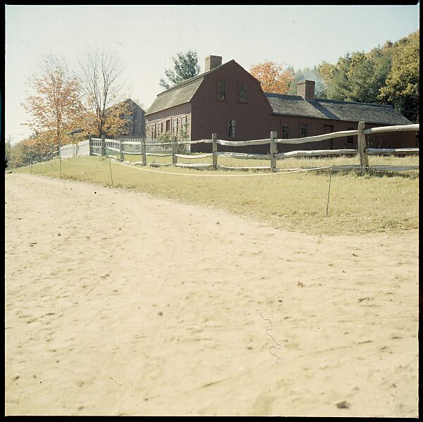 [553 Views of Houses for Time-Life Project "Americana"], Walker Evans (American, St. Louis, Missouri 1903–1975 New Haven, Connecticut), Color film transparency