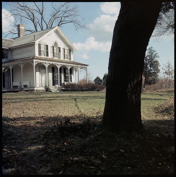 [553 Views of Houses for Time-Life Project "Americana"], Walker Evans (American, St. Louis, Missouri 1903–1975 New Haven, Connecticut), Color film transparency