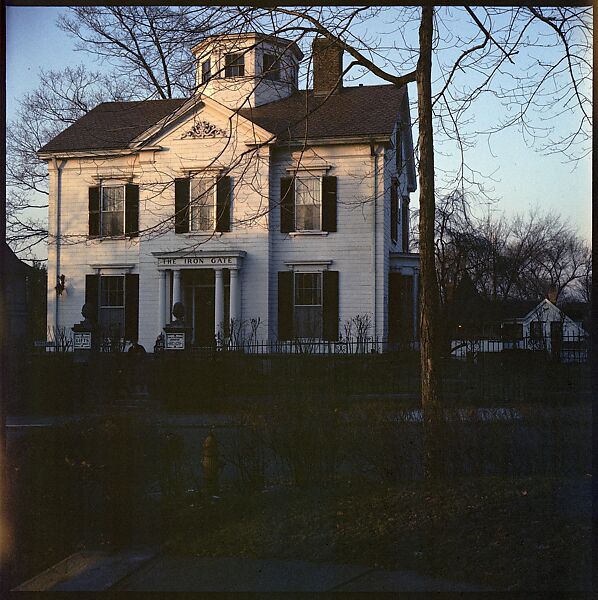 [553 Views of Houses for Time-Life Project "Americana"], Walker Evans (American, St. Louis, Missouri 1903–1975 New Haven, Connecticut), Color film transparency