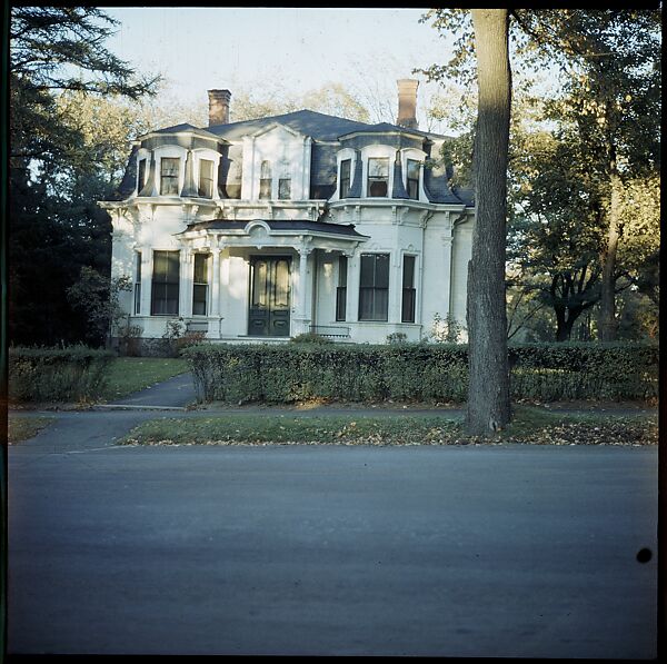 [553 Views of Houses for Time-Life Project "Americana"], Walker Evans (American, St. Louis, Missouri 1903–1975 New Haven, Connecticut), Color film transparency