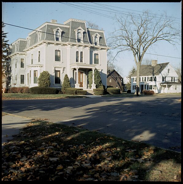 [553 Views of Houses for Time-Life Project "Americana"], Walker Evans (American, St. Louis, Missouri 1903–1975 New Haven, Connecticut), Color film transparency