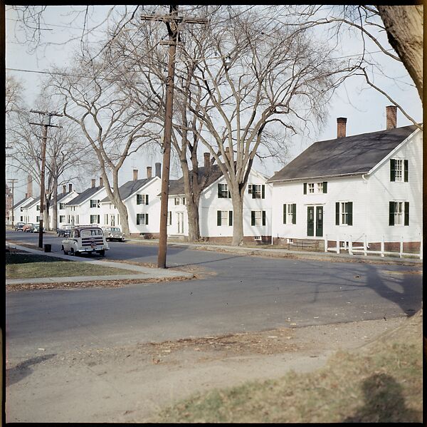 [553 Views of Houses for Time-Life Project "Americana"], Walker Evans (American, St. Louis, Missouri 1903–1975 New Haven, Connecticut), Color film transparency