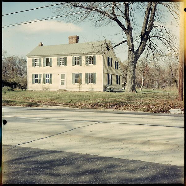 [553 Views of Houses for Time-Life Project "Americana"], Walker Evans (American, St. Louis, Missouri 1903–1975 New Haven, Connecticut), Color film transparency