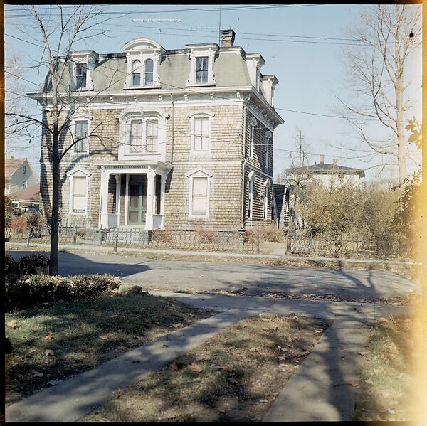 [553 Views of Houses for Time-Life Project "Americana"], Walker Evans (American, St. Louis, Missouri 1903–1975 New Haven, Connecticut), Color film transparency
