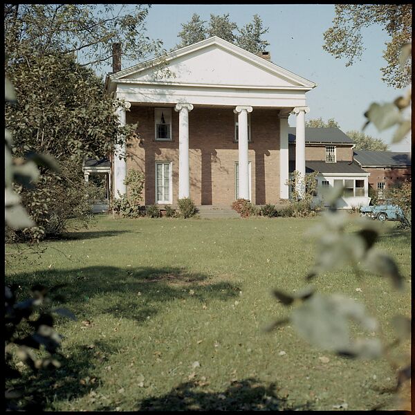 [553 Views of Houses for Time-Life Project "Americana"], Walker Evans (American, St. Louis, Missouri 1903–1975 New Haven, Connecticut), Color film transparency