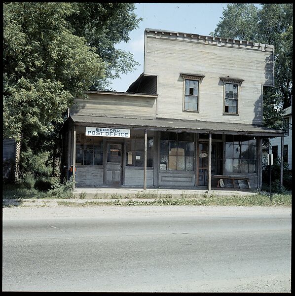 [553 Views of Houses for Time-Life Project "Americana"], Walker Evans (American, St. Louis, Missouri 1903–1975 New Haven, Connecticut), Color film transparency