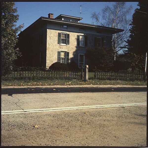 [553 Views of Houses for Time-Life Project "Americana"], Walker Evans (American, St. Louis, Missouri 1903–1975 New Haven, Connecticut), Color film transparency