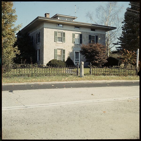 [553 Views of Houses for Time-Life Project "Americana"], Walker Evans (American, St. Louis, Missouri 1903–1975 New Haven, Connecticut), Color film transparency