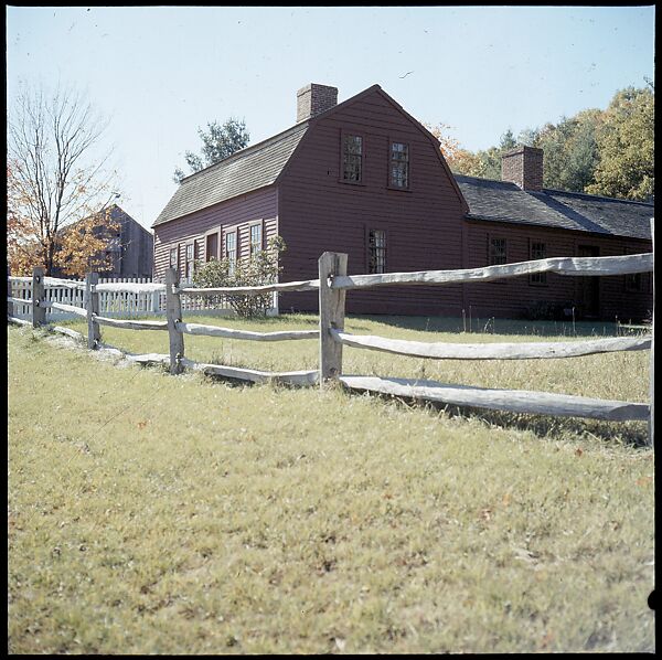 [553 Views of Houses for Time-Life Project "Americana"], Walker Evans (American, St. Louis, Missouri 1903–1975 New Haven, Connecticut), Color film transparency