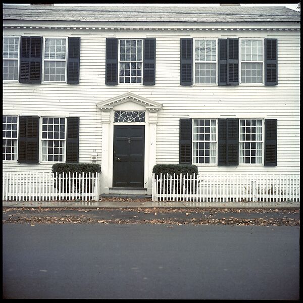 [553 Views of Houses for Time-Life Project "Americana"], Walker Evans (American, St. Louis, Missouri 1903–1975 New Haven, Connecticut), Color film transparency