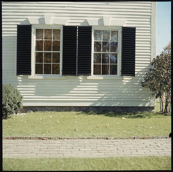 [553 Views of Houses for Time-Life Project "Americana"], Walker Evans (American, St. Louis, Missouri 1903–1975 New Haven, Connecticut), Color film transparency