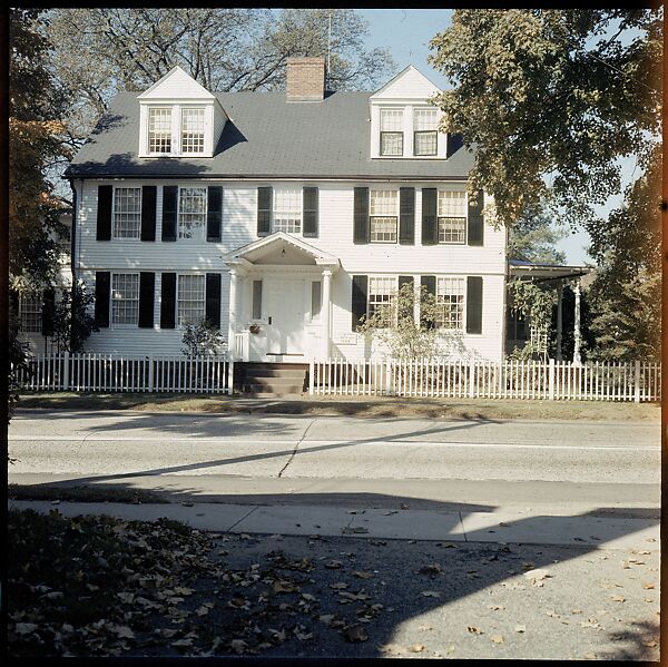 [553 Views of Houses for Time-Life Project "Americana"], Walker Evans (American, St. Louis, Missouri 1903–1975 New Haven, Connecticut), Color film transparency