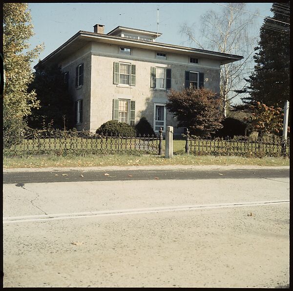 [553 Views of Houses for Time-Life Project "Americana"], Walker Evans (American, St. Louis, Missouri 1903–1975 New Haven, Connecticut), Color film transparency
