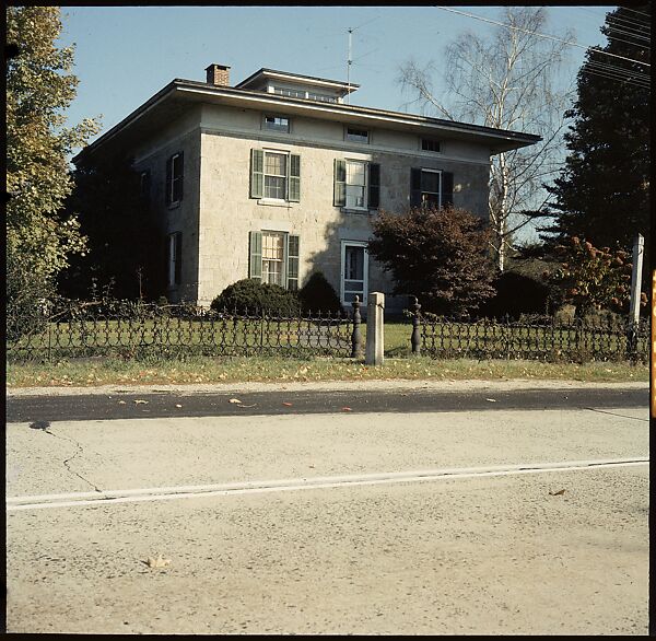 [553 Views of Houses for Time-Life Project "Americana"], Walker Evans (American, St. Louis, Missouri 1903–1975 New Haven, Connecticut), Color film transparency