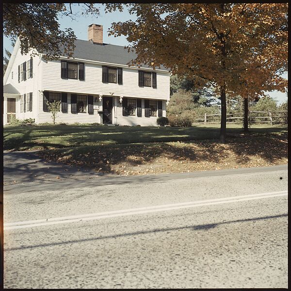 [553 Views of Houses for Time-Life Project "Americana"], Walker Evans (American, St. Louis, Missouri 1903–1975 New Haven, Connecticut), Color film transparency