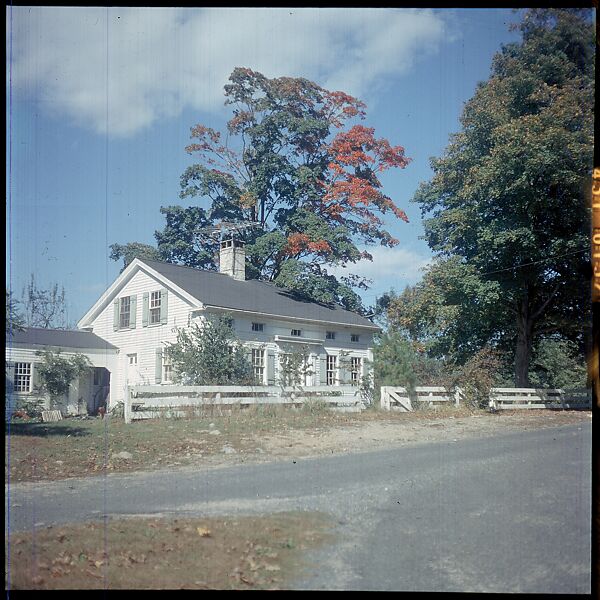 [553 Views of Houses for Time-Life Project "Americana"], Walker Evans (American, St. Louis, Missouri 1903–1975 New Haven, Connecticut), Color film transparency