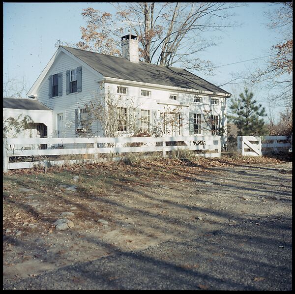 [553 Views of Houses for Time-Life Project "Americana"], Walker Evans (American, St. Louis, Missouri 1903–1975 New Haven, Connecticut), Color film transparency