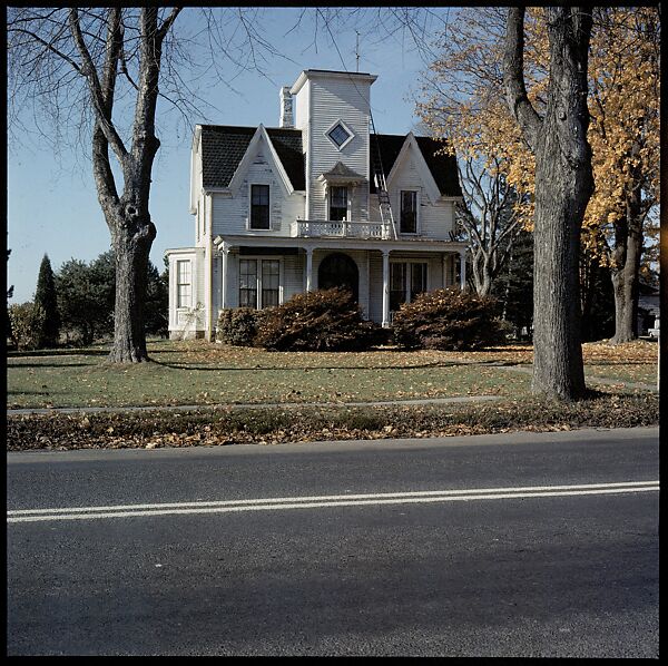 [553 Views of Houses for Time-Life Project "Americana"], Walker Evans (American, St. Louis, Missouri 1903–1975 New Haven, Connecticut), Color film transparency