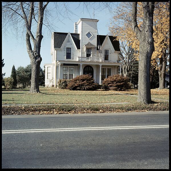 [553 Views of Houses for Time-Life Project "Americana"], Walker Evans (American, St. Louis, Missouri 1903–1975 New Haven, Connecticut), Color film transparency