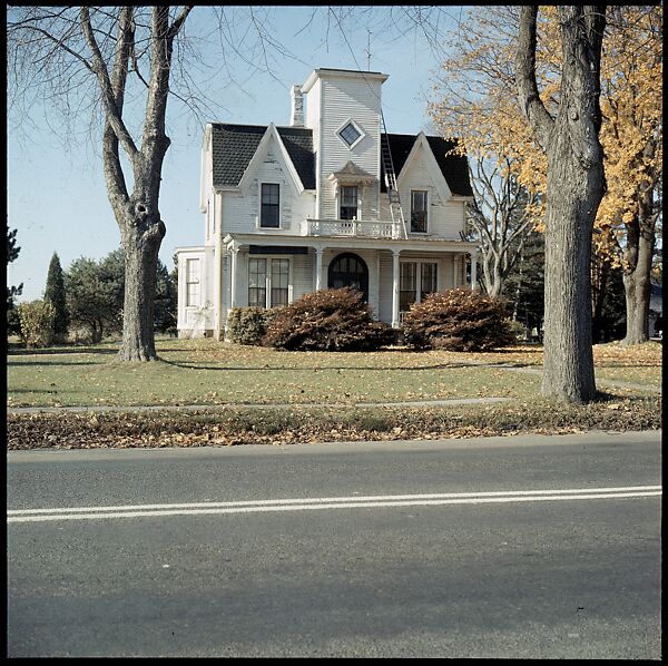 [553 Views of Houses for Time-Life Project "Americana"], Walker Evans (American, St. Louis, Missouri 1903–1975 New Haven, Connecticut), Color film transparency