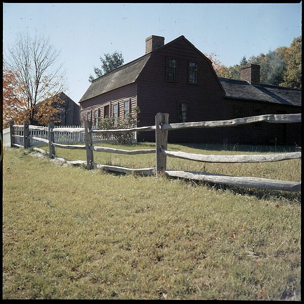 [553 Views of Houses for Time-Life Project "Americana"], Walker Evans (American, St. Louis, Missouri 1903–1975 New Haven, Connecticut), Color film transparency