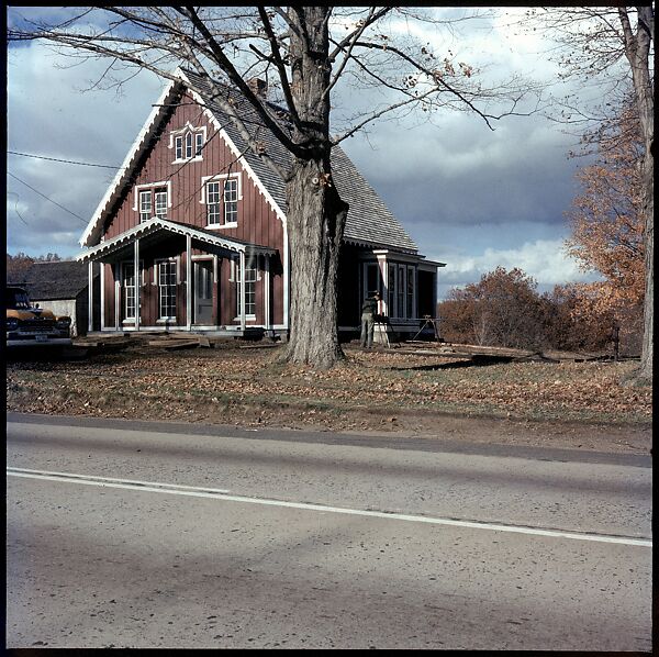 [553 Views of Houses for Time-Life Project "Americana"], Walker Evans (American, St. Louis, Missouri 1903–1975 New Haven, Connecticut), Color film transparency