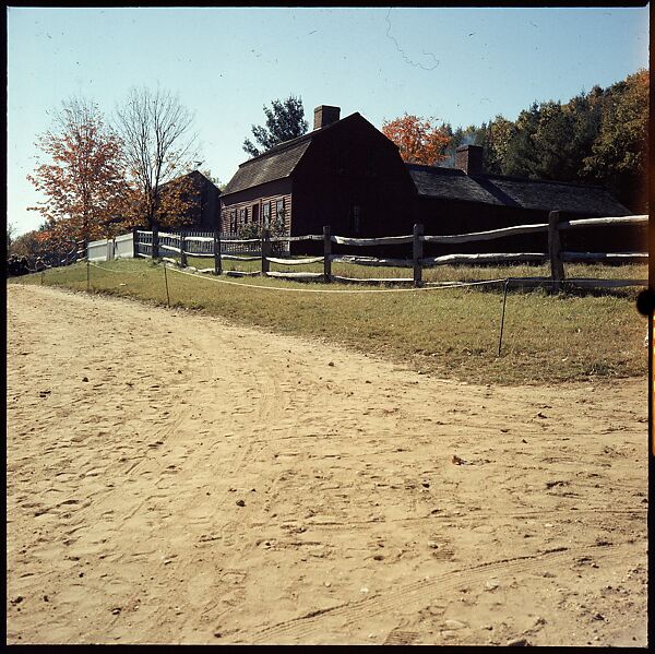 [553 Views of Houses for Time-Life Project "Americana"], Walker Evans (American, St. Louis, Missouri 1903–1975 New Haven, Connecticut), Color film transparency