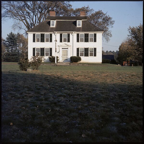 [553 Views of Houses for Time-Life Project "Americana"], Walker Evans (American, St. Louis, Missouri 1903–1975 New Haven, Connecticut), Color film transparency