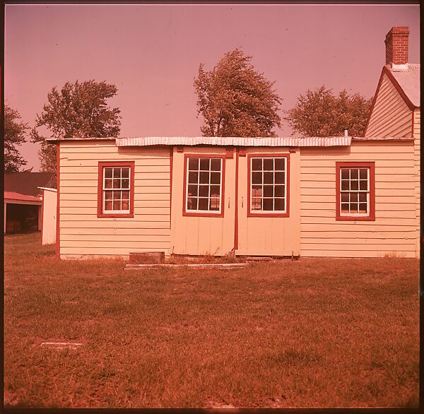 [553 Views of Houses for Time-Life Project "Americana"], Walker Evans (American, St. Louis, Missouri 1903–1975 New Haven, Connecticut), Color film transparency