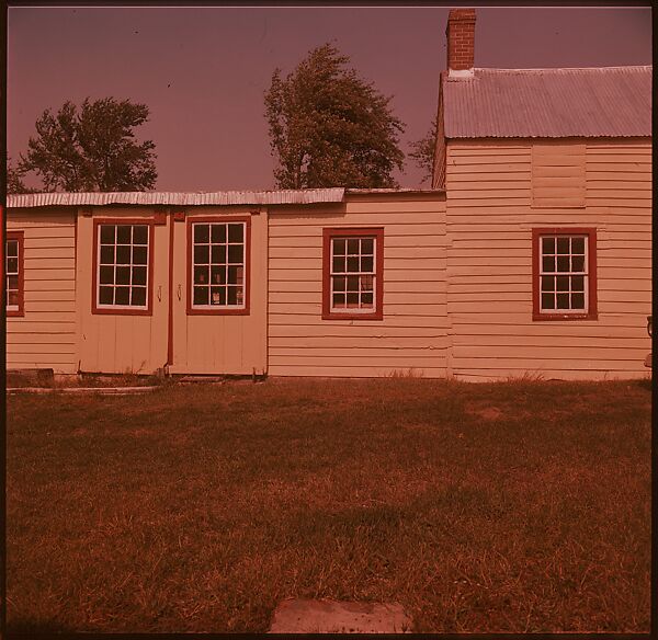 [553 Views of Houses for Time-Life Project "Americana"], Walker Evans (American, St. Louis, Missouri 1903–1975 New Haven, Connecticut), Color film transparency