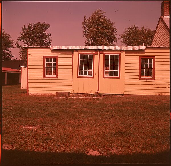 [553 Views of Houses for Time-Life Project "Americana"], Walker Evans (American, St. Louis, Missouri 1903–1975 New Haven, Connecticut), Color film transparency