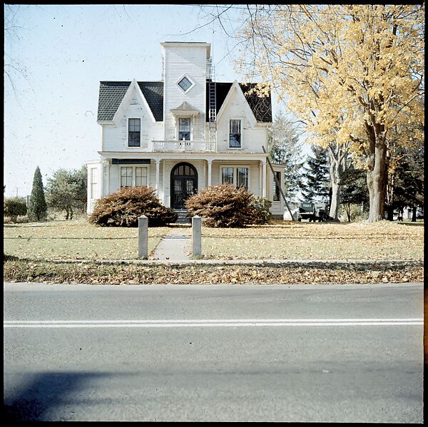 [553 Views of Houses for Time-Life Project "Americana"], Walker Evans (American, St. Louis, Missouri 1903–1975 New Haven, Connecticut), Color film transparency