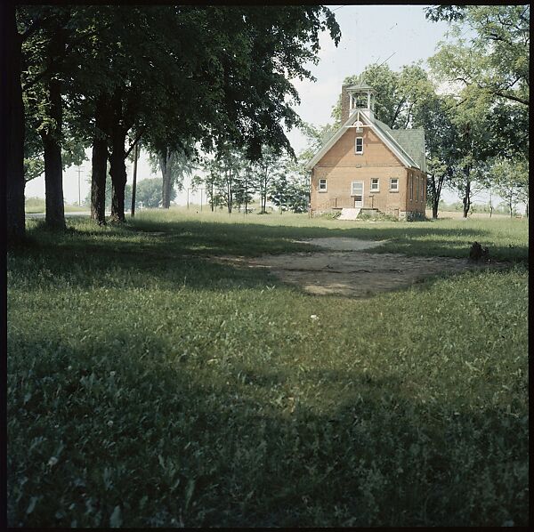 [553 Views of Houses for Time-Life Project "Americana"], Walker Evans (American, St. Louis, Missouri 1903–1975 New Haven, Connecticut), Color film transparency