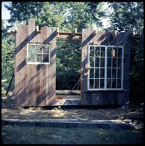 [214 Miscellaneous Personal Photographs: Views of Walker Evans's House and Studio, Old Lyme, Connecticut, Portraits of Evans, and Views of Evans's Paintings], Walker Evans (American, St. Louis, Missouri 1903–1975 New Haven, Connecticut), Color film transparency