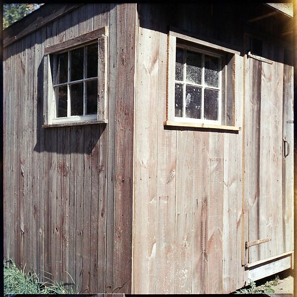 [214 Miscellaneous Personal Photographs: Views of Walker Evans's House and Studio, Old Lyme, Connecticut, Portraits of Evans, and Views of Evans's Paintings], Walker Evans (American, St. Louis, Missouri 1903–1975 New Haven, Connecticut), Color film transparency