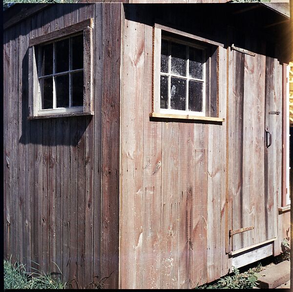 [214 Miscellaneous Personal Photographs: Views of Walker Evans's House and Studio, Old Lyme, Connecticut, Portraits of Evans, and Views of Evans's Paintings], Walker Evans (American, St. Louis, Missouri 1903–1975 New Haven, Connecticut), Color film transparency