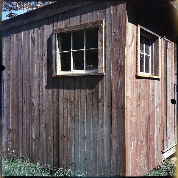 [214 Miscellaneous Personal Photographs: Views of Walker Evans's House and Studio, Old Lyme, Connecticut, Portraits of Evans, and Views of Evans's Paintings], Walker Evans (American, St. Louis, Missouri 1903–1975 New Haven, Connecticut), Color film transparency