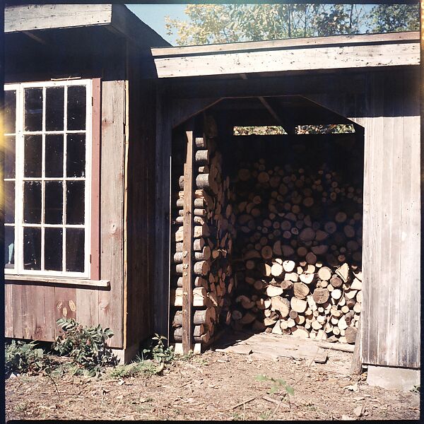 [214 Miscellaneous Personal Photographs: Views of Walker Evans's House and Studio, Old Lyme, Connecticut, Portraits of Evans, and Views of Evans's Paintings], Walker Evans (American, St. Louis, Missouri 1903–1975 New Haven, Connecticut), Color film transparency